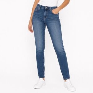 Salsa Push Up Wonder Skinny Jeans Blue Medium Wash Denim Womens Size 29/32